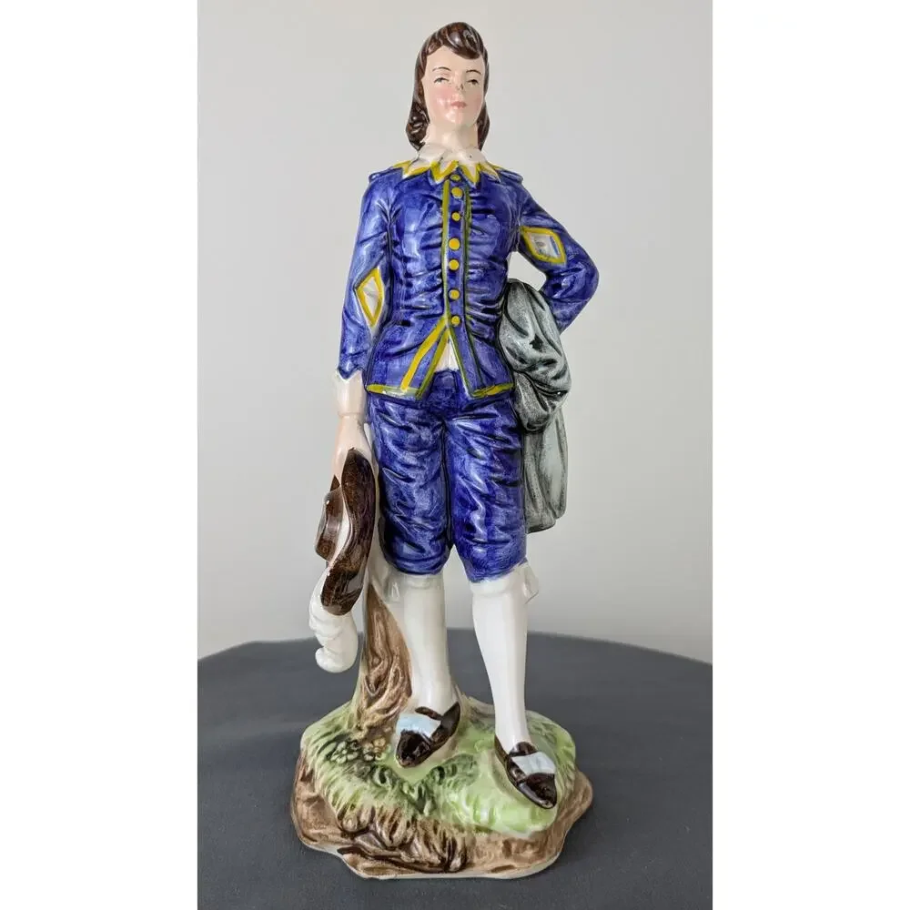 1950s Blue Boy Gainsborough Figurine  Japan 9